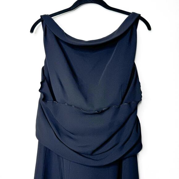 Dsquared Little Black Dress Sleeveless Mini Italy Size 46 / US 8-10 - Picture 2 of 11